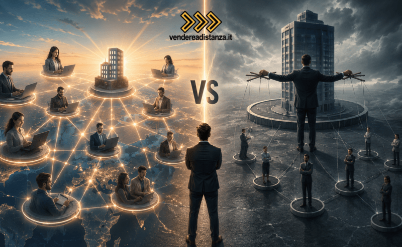 Costruire la propria Rete di Venditori a Distanza vs Sales Agency: La scelta strategica per gli Asset della tua Azienda